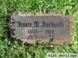 Jennie M Johnson Beckwith