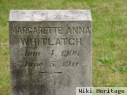 Margarette Anna Whitlatch