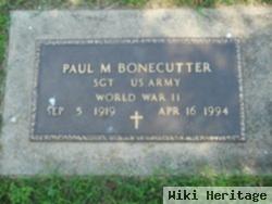 Paul Mack Bonecutter