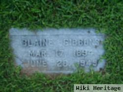 Blaine Gibbons