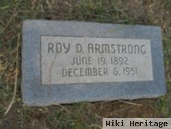 Roy Dee Armstrong, Sr