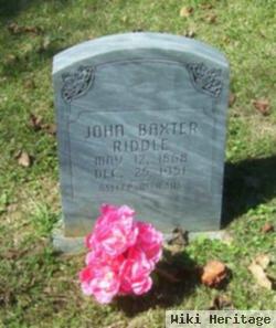 John Baxter Riddle