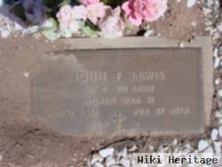 John F Lewis