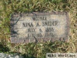 Nina A. Dentler Snider