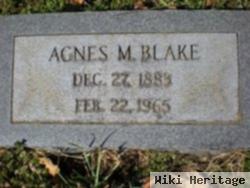 Agnes M. Blake