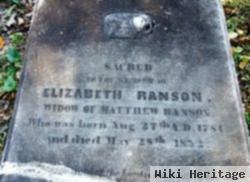 Elizabeth Morgan Ranson