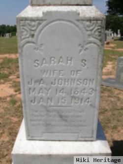 Sarah Sophia Benton Johnson