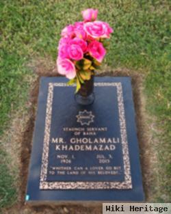 Gholamali Khademazad