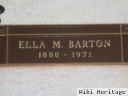 Ella M Barton