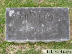 Cecile Ruth Bolen