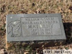 William G Matheny