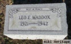 Leo Eugene "jack" Maddox