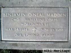 Benjamin O'neal Madden