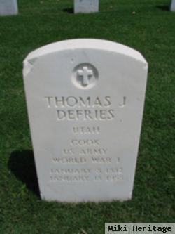 Thomas J Defries