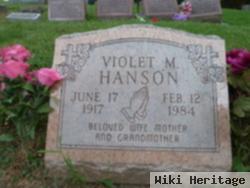 Violet M Kotwitz Hanson