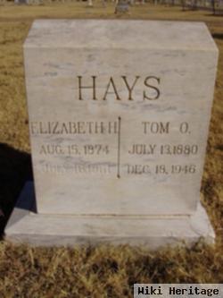 Thomas Ott "tom" Hays