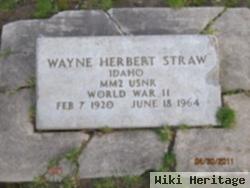 Wayne Herbert Straw