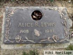 Alice R Lewis