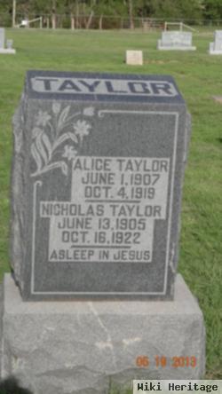 Alice Taylor