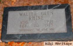 Walter Glen Rhine