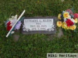 Loriane L "peg" Klein