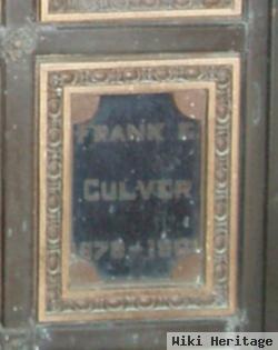 Frank Eugene Culver