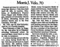 Morris Joe Velo