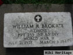 Pvt William R Brokate