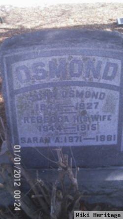 Sarah A. Osmond