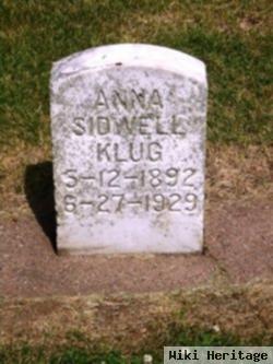 Anna W. Sidwell Klug