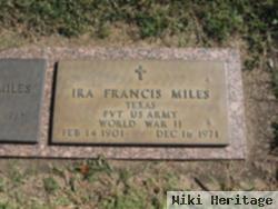 Ira Francis Miles