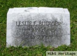 Leslie Emile Buerger, Sr