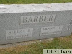 Minnie F. Harrington Barber