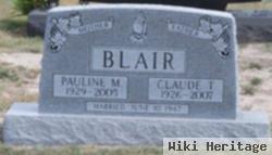 Pauline M Blair