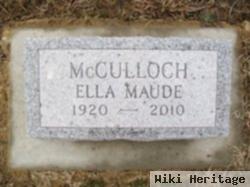 Ella Maude Mcculloch