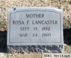 Rosa Elizabeth Fryar Lancaster