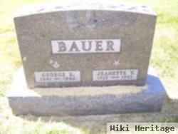 George E Bauer