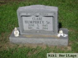 Clabe Humphrey, Sr