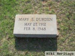 Mary E Durden