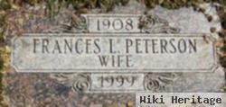 Frances L Roettger Peterson