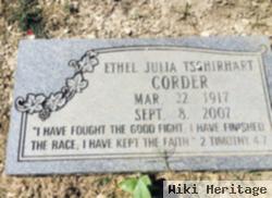 Ethel Julia Tschirhart Corder