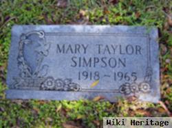 Mary Taylor Simpson