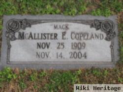 Mcallister E. "mack" Copeland