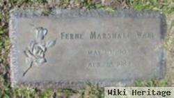 Ferne Marshall Wall