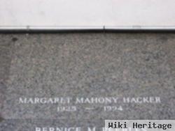 Margaret Mahony Hacker