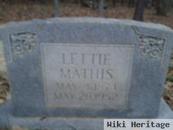 Lettie Mathis