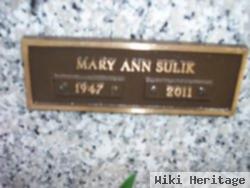 Mary Ann Hay Sulik