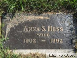Anna S Hess