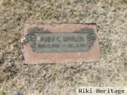 Ruby C Whalen