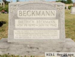 Dietrich "dick" Beckmann